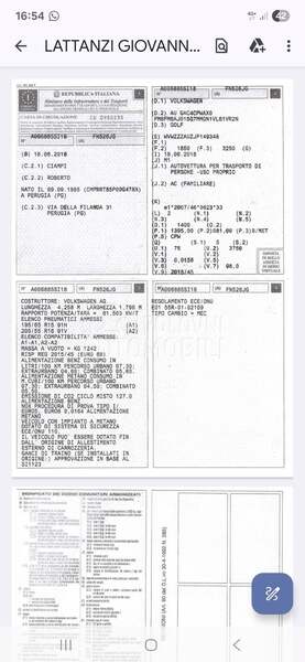 Volkswagen Golf 7 1.4 METAN  FACE LIFT