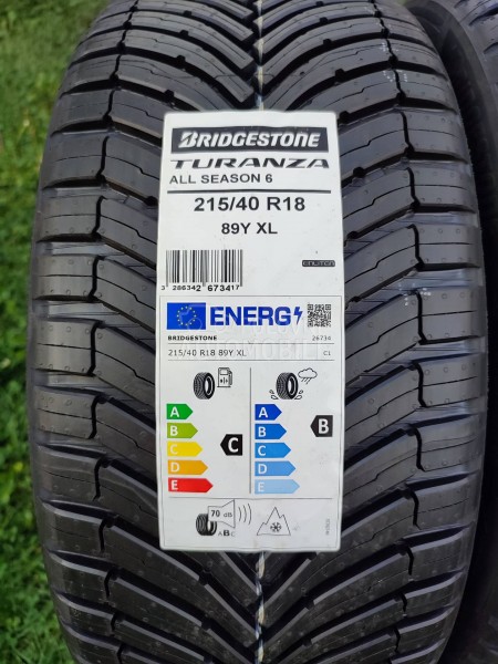 Bridgestone 215/40 R18 Sve sezone