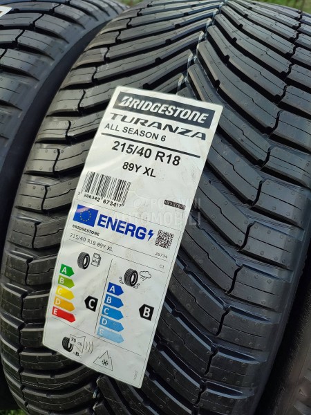 Bridgestone 215/40 R18 Sve sezone
