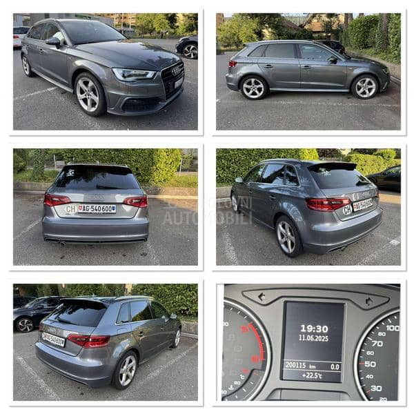 Audi A3 1.6TDI S-LINE LED CH