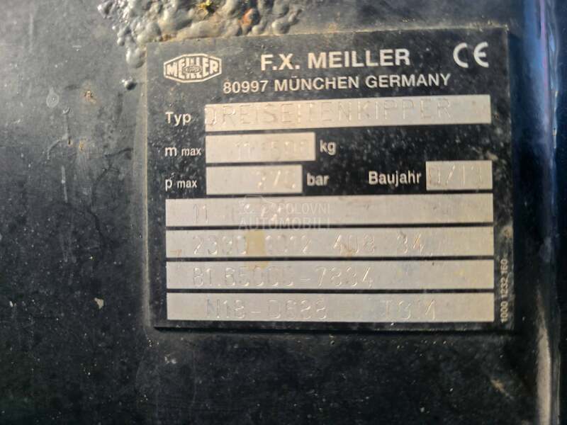 MAN TGM 15.290 Kiper