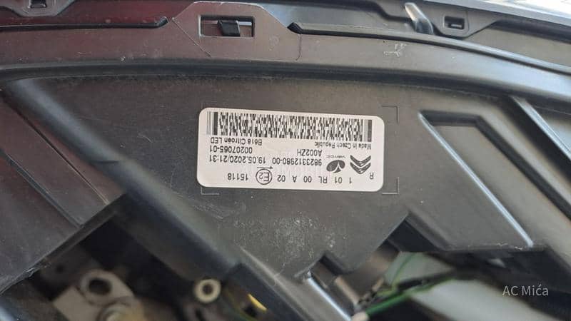 Citroen C3 1.5 BLU NAV LED USB