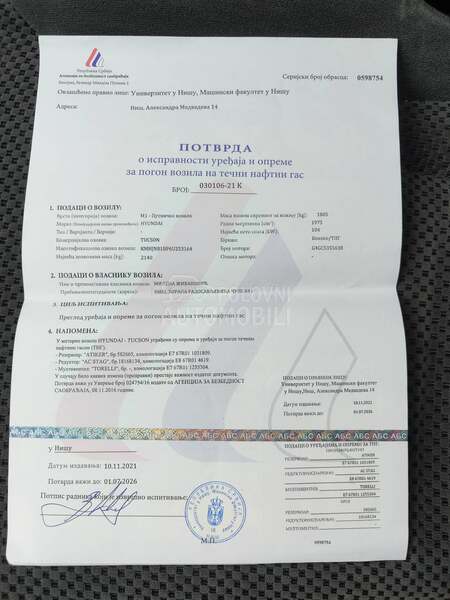 Hyundai Tucson 2.0 JM 4x4