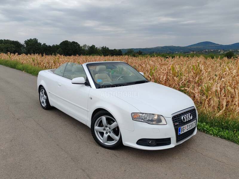 Audi A4 cabrio 2.0 tdi Sline