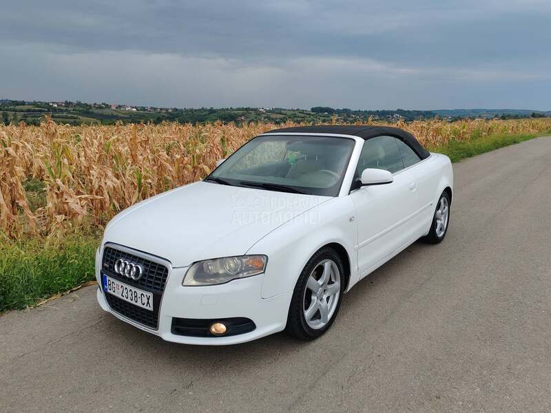 Audi A4 cabrio 2.0 tdi Sline