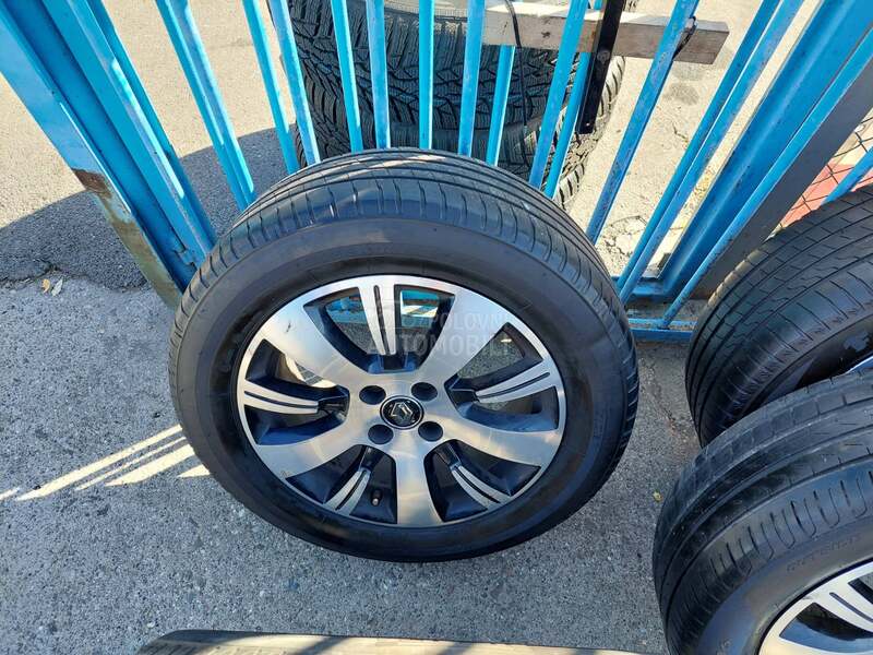 Aluminijumske felne renault,  captur 16" 
