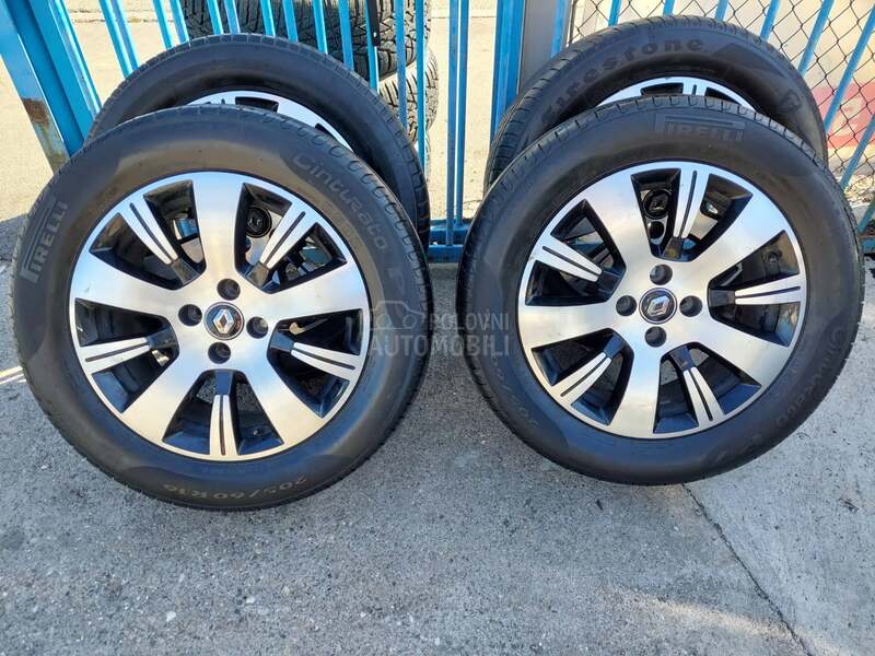 Aluminijumske felne renault,  captur 16" 