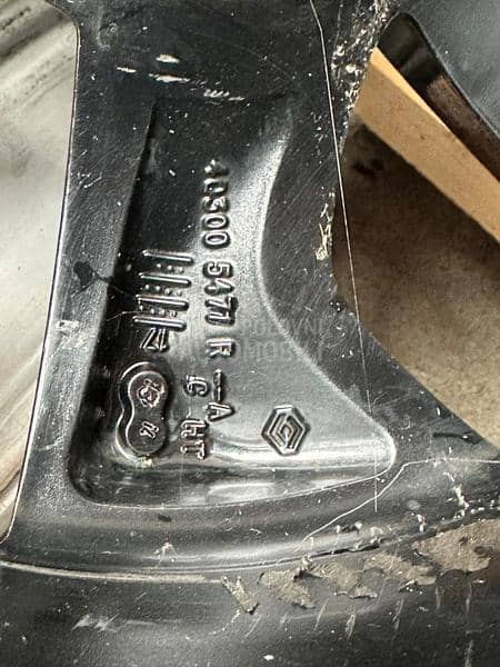 Aluminijumske felne ZoE Clio4 16" 4 x 100