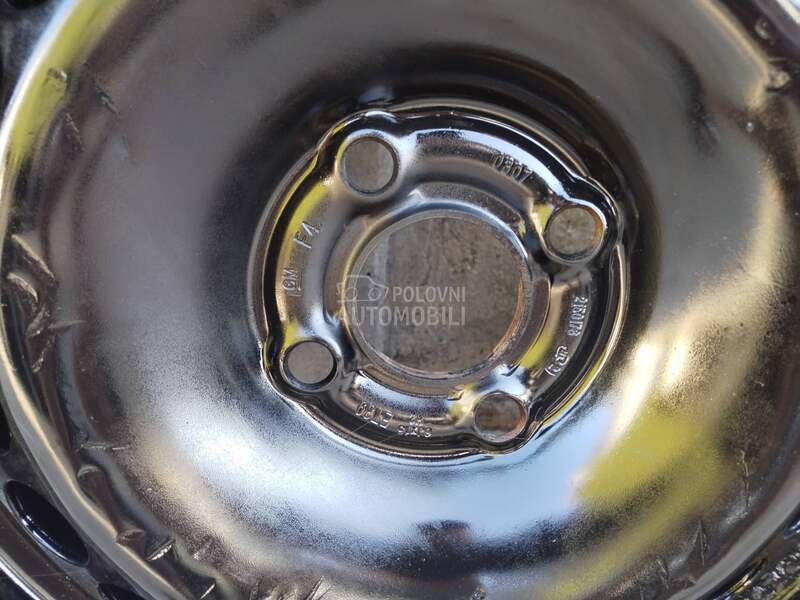 Čelične felne Opel 15" 4 x 100