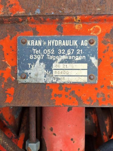 Grajfer Kran Hydraulik BG 21