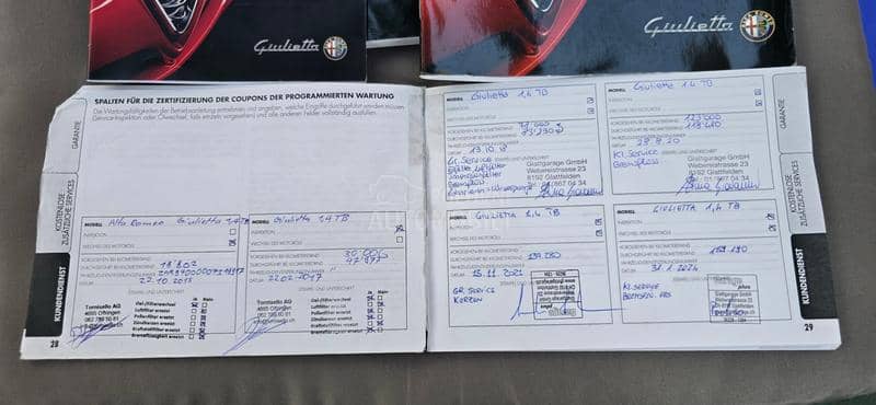 Alfa Romeo Giulietta 1.4 T  Multi Air