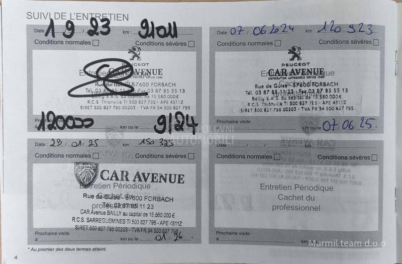 Peugeot 3008 1.5 Hdi 8mm lanac