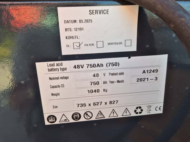Jungheinrich 2 tone Triplex