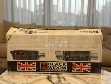 Auspuh Blackwidow Yamaha Mt09