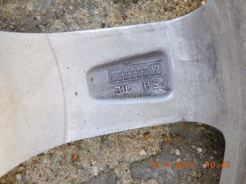 Aluminijumske felne DEZENT 17" 5 x 108