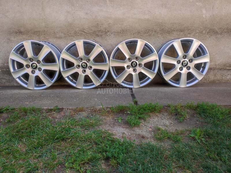 Aluminijumske felne reno nissan kia 16" 5 x 114.3