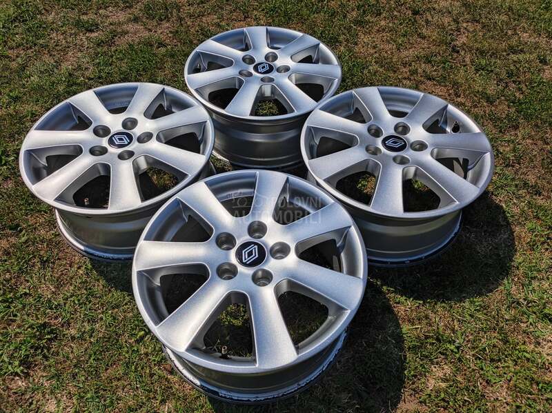 Aluminijumske felne reno nissan kia 16" 5 x 114.3