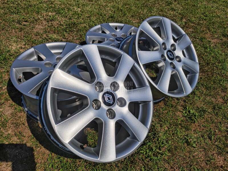 Aluminijumske felne reno nissan kia 16" 5 x 114.3