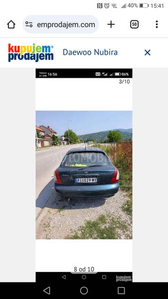 Daewoo Nubira vredi videti