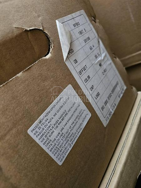 Aluminijumske felne  18" 5 x 108