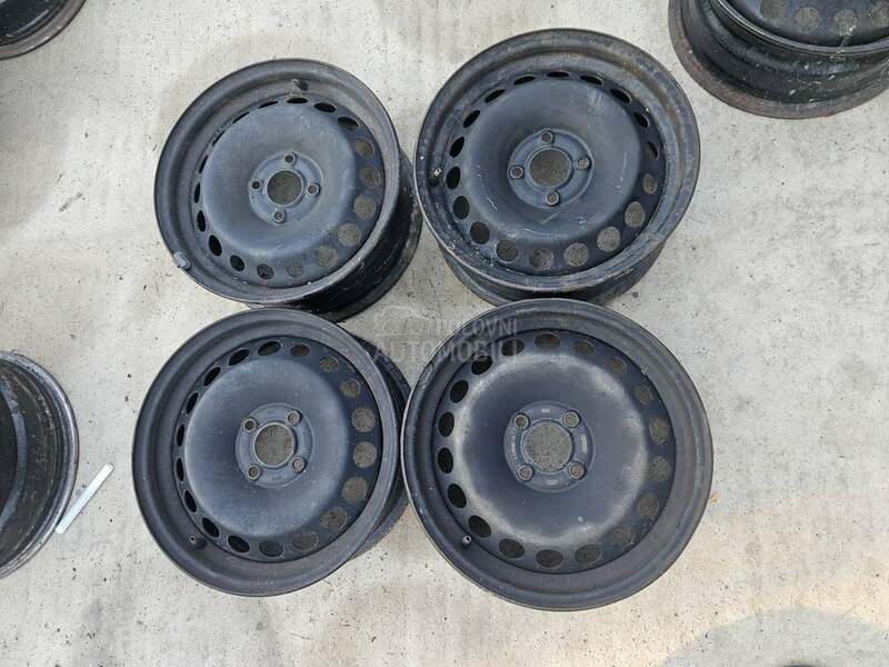 Čelične felne  15" 4 x 100