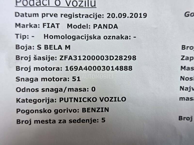 Fiat Panda 1.2 LOUNGE