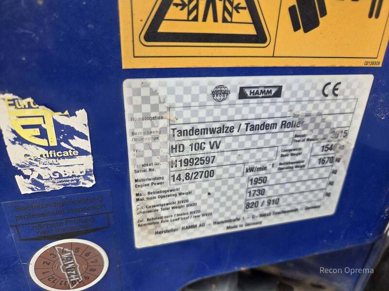 Hamm HD10C VV