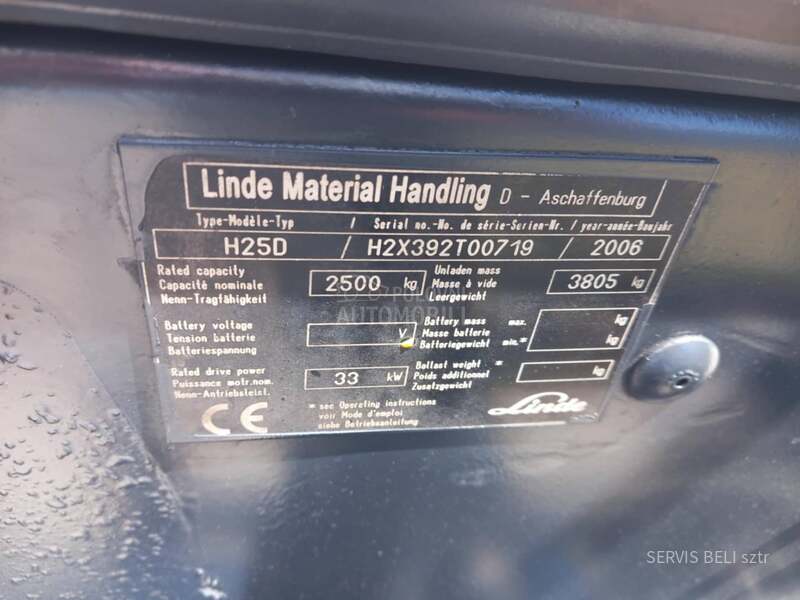 Linde H25D