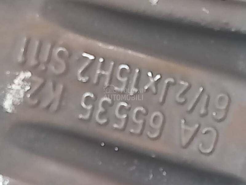 Aluminijumske felne Borbrt 15" 5 x 112