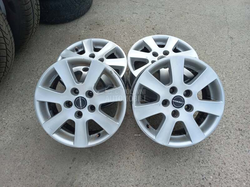 Aluminijumske felne Borbrt 15" 5 x 112