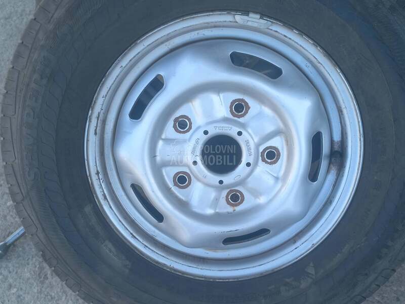 Čelične felne ford tranzit 16" 5 x 160