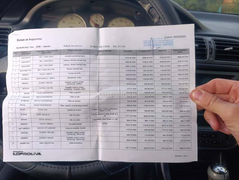 Peugeot 406 