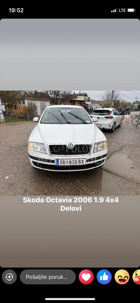 Škoda Octavia 2006. god. -  kompletan auto u delovima