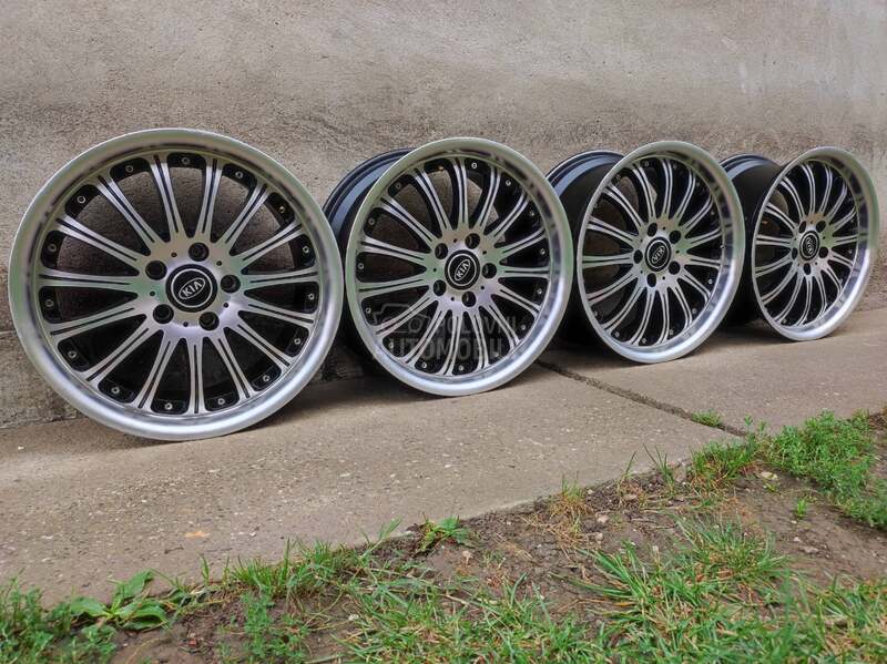 Aluminijumske felne reno kia hyundai 17" 5 x 114.3