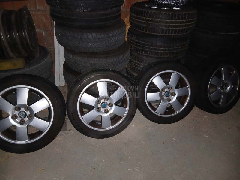 Aluminijumske felne Fabia 15" 5 x 100