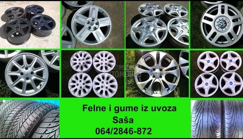 Aluminijumske felne vw skoda seat audi 15" 5 x 100