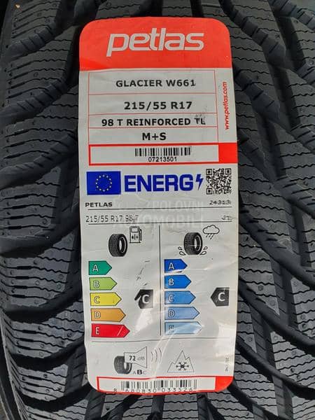 Petlas 215/55 R17 Zimska