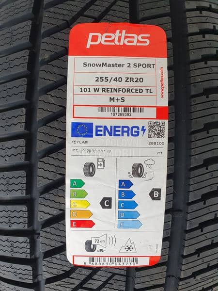 Petlas 255/40 R20 Zimska