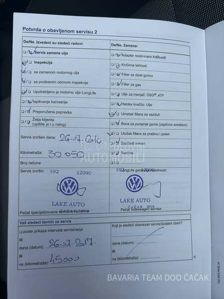 Volkswagen Golf 7 1.6 TDI