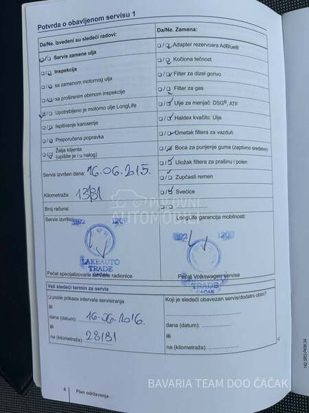 Volkswagen Golf 7 1.6 TDI