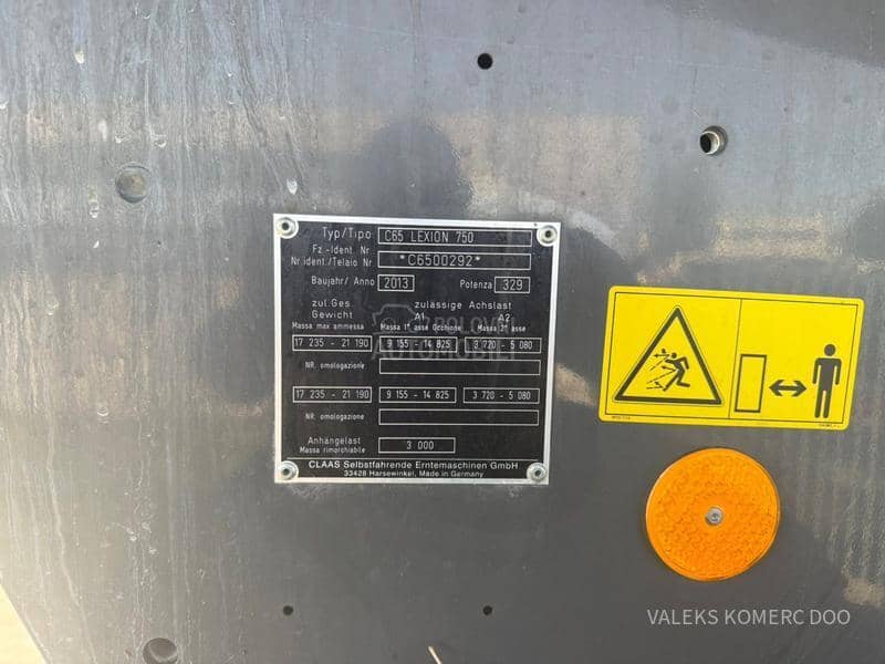Claas Leksion 750