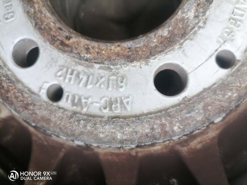 Aluminijumske felne nemačka 14" 5 x 112