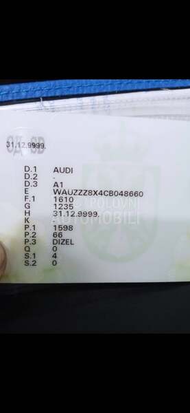 Audi A1 1,6 tdi