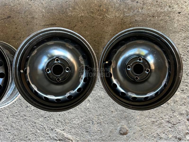 Čelične felne Fiat Opel 15" 4 x 100