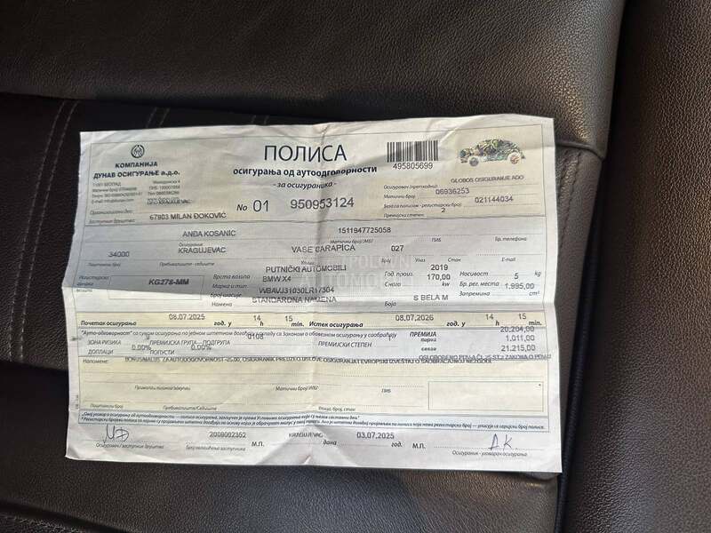 BMW X4 M paket 25d