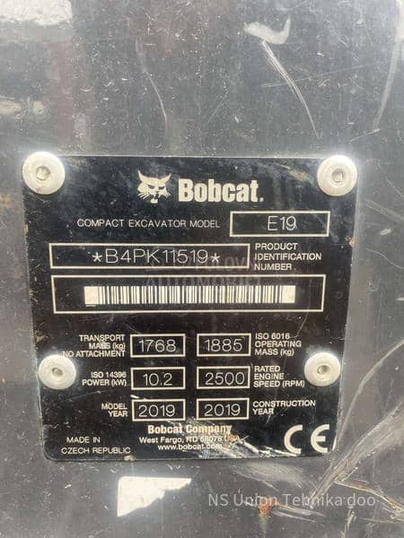 Bobcat E19