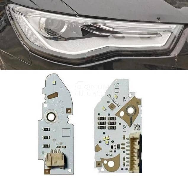 LED pločice, LED DRL desni far