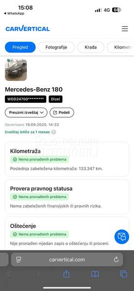 Mercedes Benz B 180 LED KAMERA VIRT