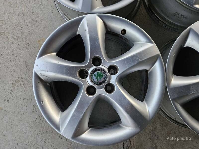 Aluminijumske felne Škoda 15" 5 x 100