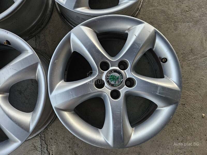 Aluminijumske felne Škoda 15" 5 x 100